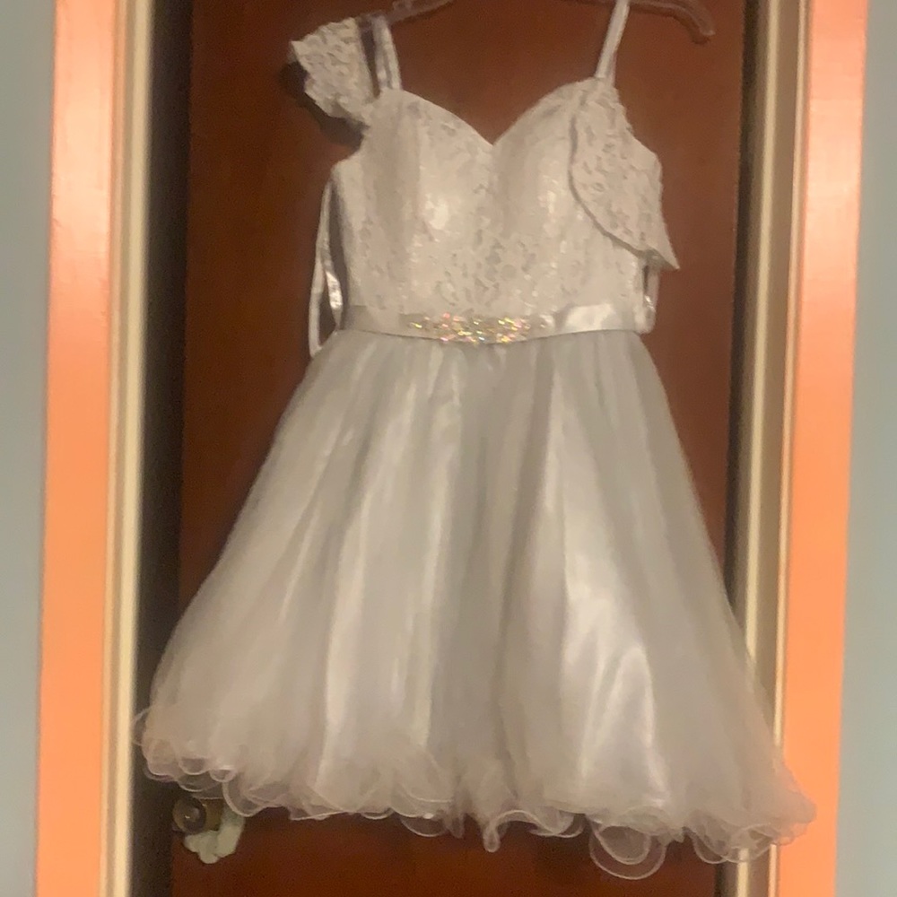 Short evening gown